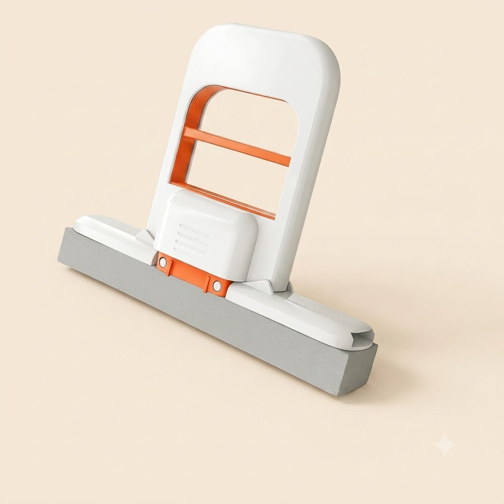 Mini Foldable Desktop Mop | Portable Self-Squeeze Sponge Cleaning Mop for Kitchen, Bathroom & Office