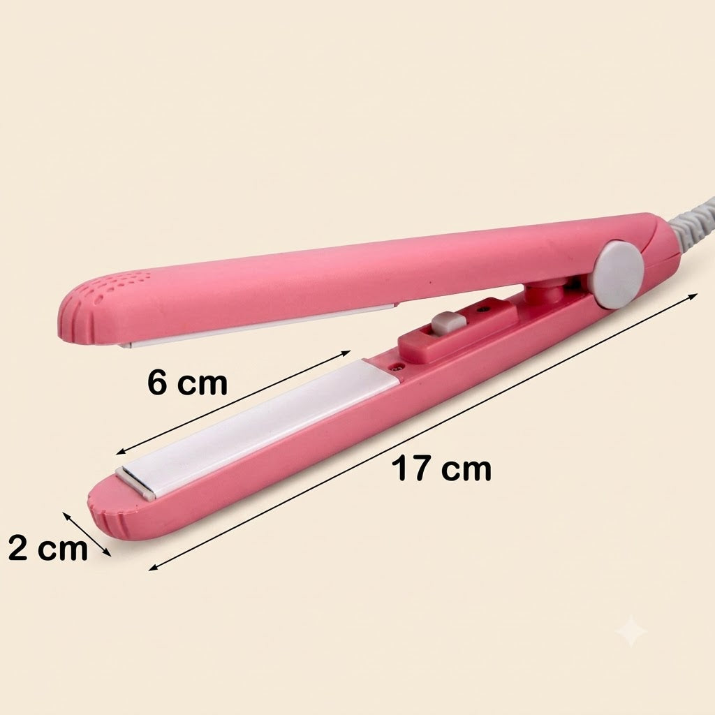 Mini Hair Straightener Portable Styling Iron ā Travel-Friendly Hair Straightener for Women