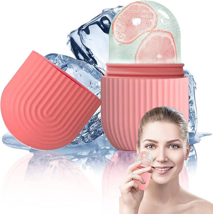 3-in-1 Facial Skincare Combo Deal – Jade Roller, Ice Roller & Derma Roller Kit for Glowing Skin