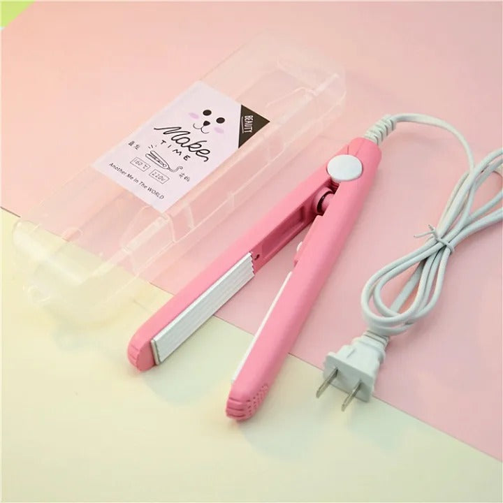 Mini Hair Straightener Portable Styling Iron – Travel-Friendly Hair Straightener for Women