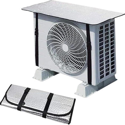 Air Conditioner Outdoor Unit Cover | Waterproof Heat Insulation AC Cover for 1 & 1.5 Ton Split AC (Random Design)