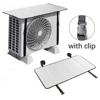 Air Conditioner Outdoor Unit Cover | Waterproof Heat Insulation AC Cover for 1 & 1.5 Ton Split AC (Random Design)