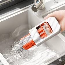 Mini Foldable Desktop Mop | Portable Self-Squeeze Sponge Cleaning Mop for Kitchen, Bathroom & Office