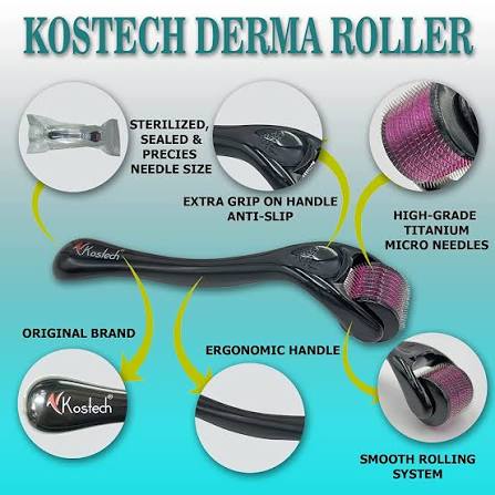 3-in-1 Facial Skincare Combo Deal – Jade Roller, Ice Roller & Derma Roller Kit for Glowing Skin