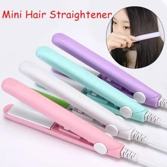 Mini Hair Straightener Portable Styling Iron – Travel-Friendly Hair Straightener for Women